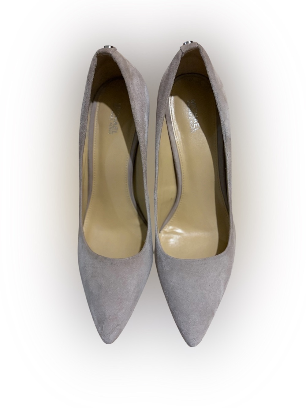 Michael Kors Taupe Suede Pointed-Toe Pumps - Women